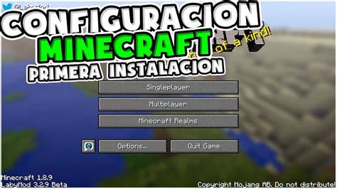 CONFIGURACION COMPLETA DE MINECRAFT FULL FPS Graficos Y Controles