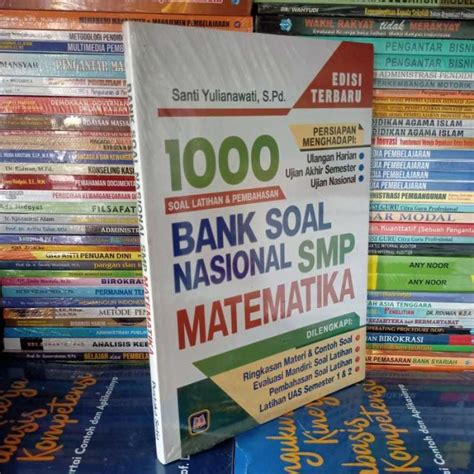 Jual Buku Soal Latihan Pembahasan Bank Soal Nasional Matematika