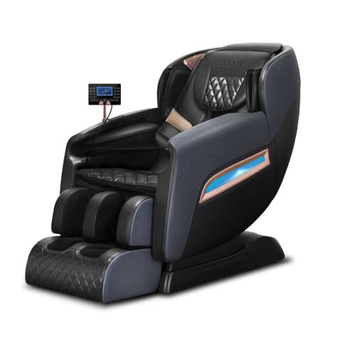 2022 New Design Luxury Shiatsu 4d Massage Chair Foot Spa Sl Track Full Body Massage Massage