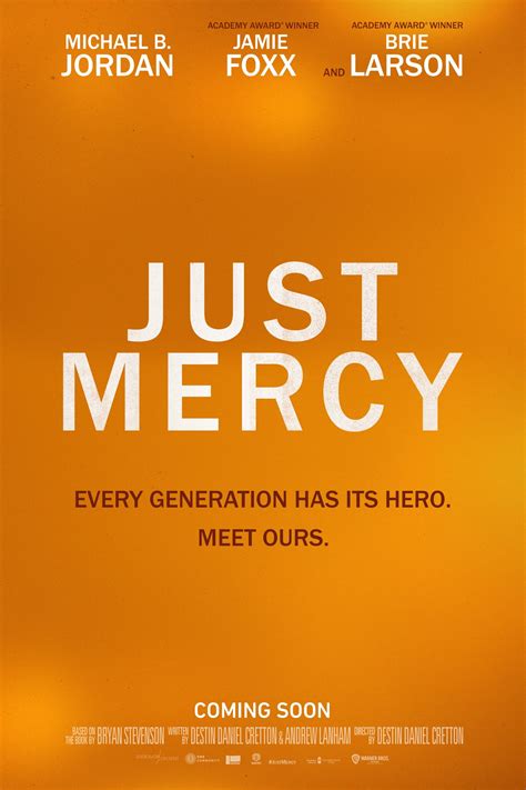 Just Mercy 2019 Posters — The Movie Database Tmdb