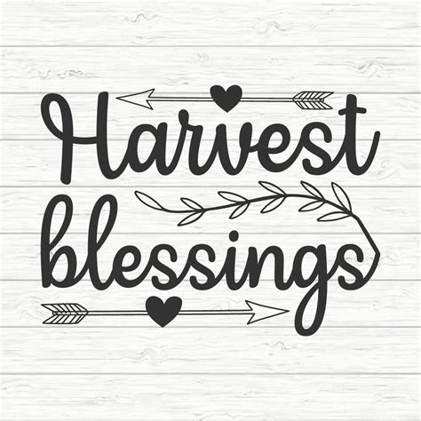 Harvest blessings - MasterBundles