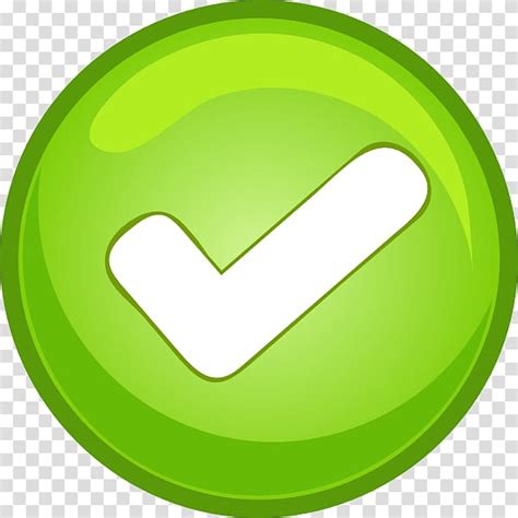 Green Check Mark Button Clip Art