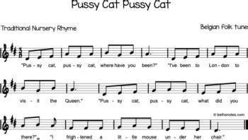 Pussy Cat Pussy Cat Beth S Notes