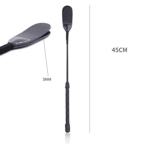 BDSM Leather Whip Flogger Ass Spanking Bondage Slave SM Restraints In Adult Games For Couples