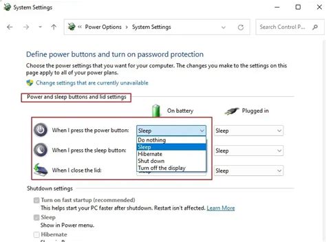 Windows: изменение действия кнопки выключения или питания - 4pmtech ...