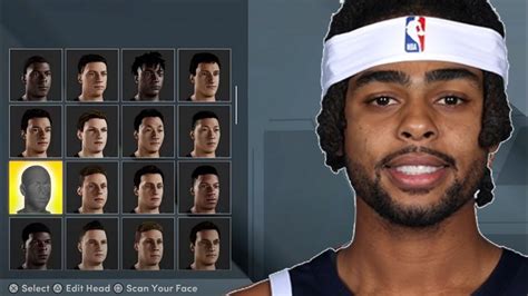 Nba K Current Gen Next Gen Best D Angelo Russell Nba K Face