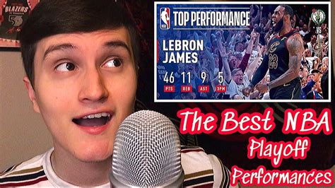 The Best Nba Playoff Performances 🏀 Asmr Youtube