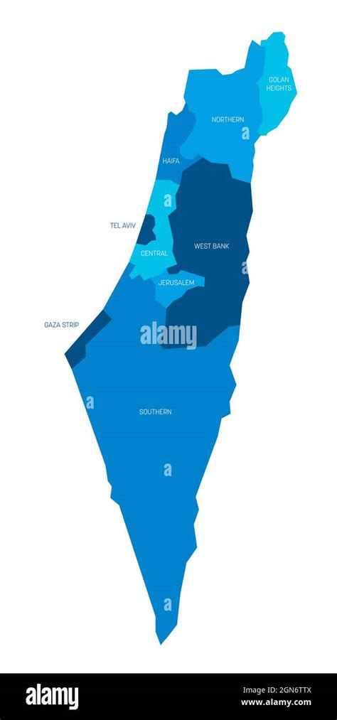 Map Of Gaza Stock Vektorgrafiken Kaufen Alamy