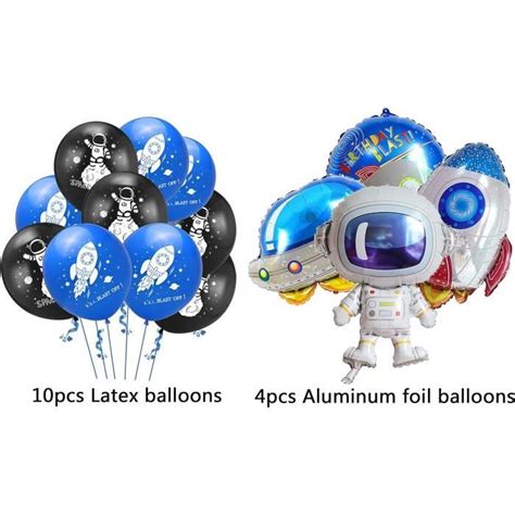 D Coration Anniversaire Ballons De Astronaute Ballons Anniversaire De