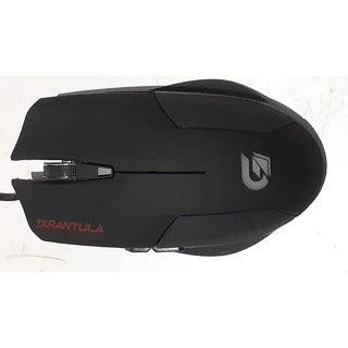 Mouse Gamer Spider Tarantula Om 702 Preto Vermelho Fortrek Shopee Brasil