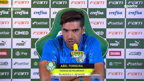 Abel Ferreira reconhece mérito do Botafogo em vitória sobre o Palmeiras