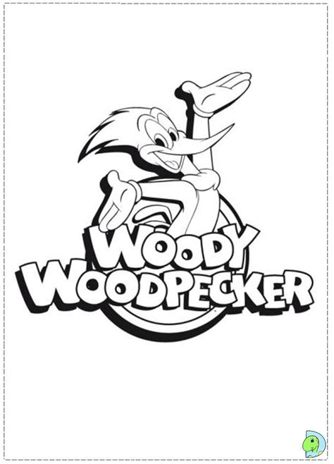 Woody Woodpecker Coloring Page Ideas Woody Woodpecker Coloring The