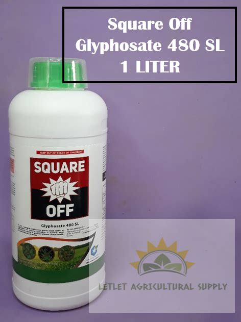 Square Off Glyphosate 480 SL Herbicide 1 Liter Sinochem Lazada PH