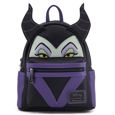 Loungefly X Maleficent Mini Faux Leather Backpack Loungefly In