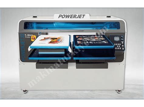 DTG 2 Tablalı Dijital Tişört Baskı Makinası Powerjet 32 2H