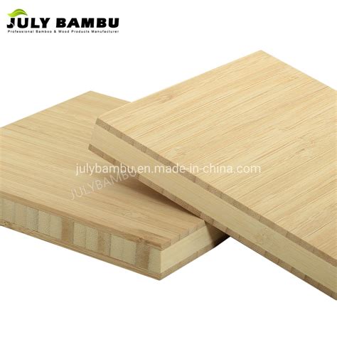 Eco Friendly Bamboo Plywood Solid 38mm 40mm Bamboo Kitchen Counter Tops