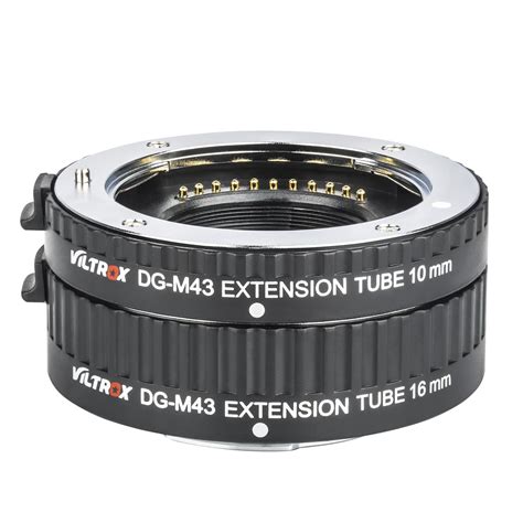 Buy Viltrox Dg M Automatic Extension Tube Set For Micro Four Thirds