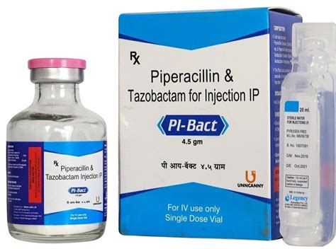 Piperacillin Tazobactam For Injection Ip Gm At Rs Vial In Mumbai