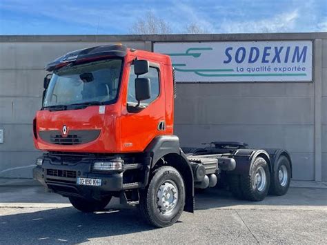 SODEXIM Tracteur 6x4 Renault Kerax 430Dxi YouTube