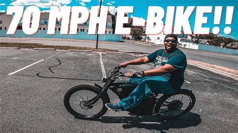 Mph Diy Electric Bicycle Fastest Ebike On The Channel Youtube