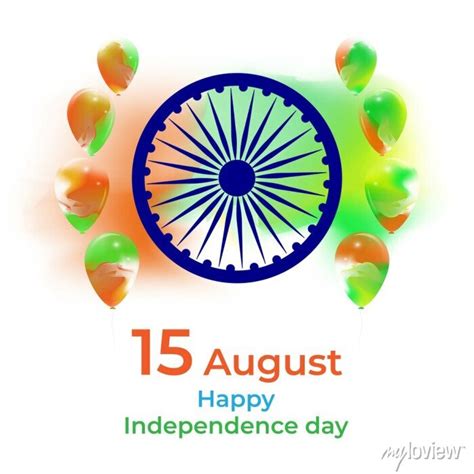 Vector Illustration For Indian Independence Day August Posters For