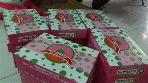 Cetak Paperbox Murah Pesan Kotak Box Kue Makanan Paperbox Kotak Box