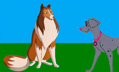 Lassie And Oddball By Basedcube95 On Deviantart