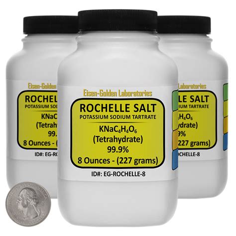 Amazon Potassium Sodium Tartrate Rochelle Salt 99 9 USP Grade