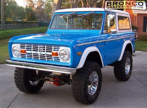 Classic Ford Bronco Truck