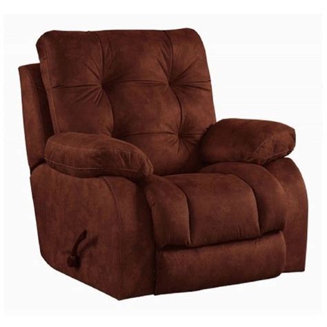 Catnapper Watson Power Lay Flat Recliner In Burgundy 615207126340