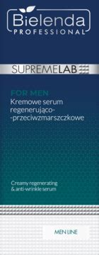 BIELENDA PROFESSIONAL SupremeLab For Men kremowe serum regenerująco