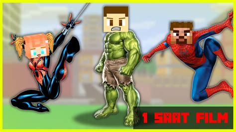 MİNECRAFT SÜPER KAHRAMANLAR FİLMİ Minecraft YouTube