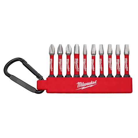 Milwaukee Tool Shockwave Impact Duty Carabiner Ph2 3 Sq 1 2 3 Set The