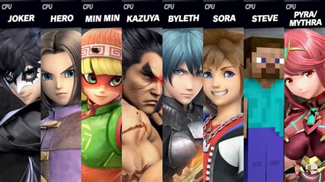 A Smash Of Brothers Ranking The DLC Characters Of Super