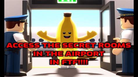 I Got Into The Secret Rooms In Flee The Facility Airport Map YouTube