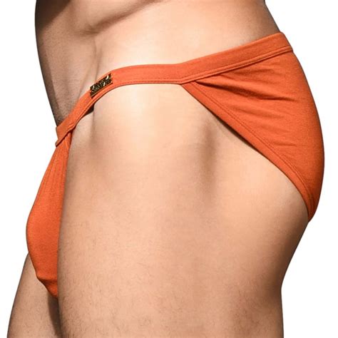 Andrew Christian Slip Tanga Almost Naked Sex Bambou Citrouille