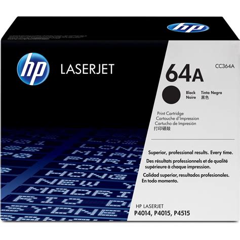 Hp 64a Cc364a Black Original Laserjet Toner Cartridge Zerbee