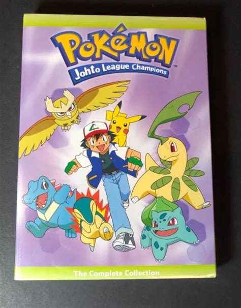 Pokemon Johto League Champions The Complete Collection Dvd New