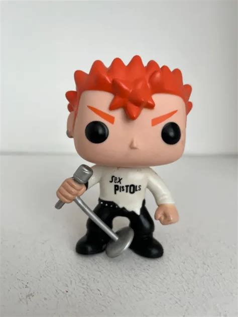 Funko Pop Vinyle 20 Sex Pistols Johnny Gâté Figurine Rocks Musique