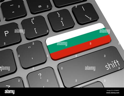Bulgaria keyboard image with hi-res rendered artwork that could be used ...