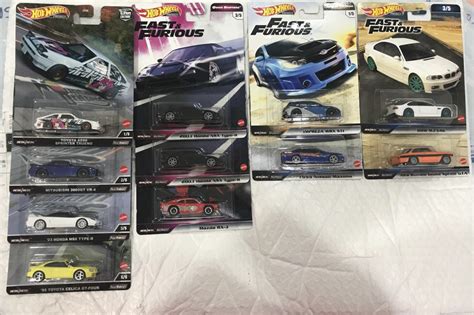 Hot Wheels Mountain Drifters Fast And Furious Fast Rewind Quick Shifters Hobbies Toys