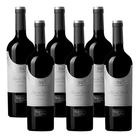 Vino Marcelo Pelleriti Signature Malbec Caja X 6un MercadoLibre