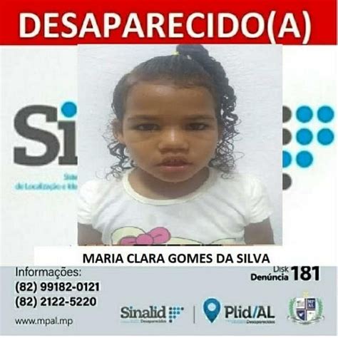 Caso Maria Clara Polícia Realiza Operação Para Localizar Menina Desaparecida Portal Conexão