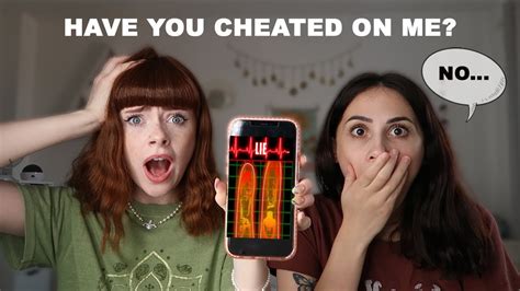 She Cheated On Me Couples Lie Detector Test Youtube