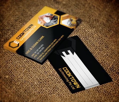 Elegant, Playful, Construction Business Card Design for Cooktown ...