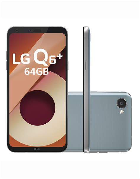 Smartphone Lg Q Plus Platinum Gb E C Mera Mp Lg Brasil