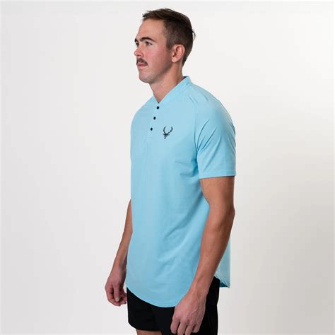 Lined Golf Mock Polo Bucked Up