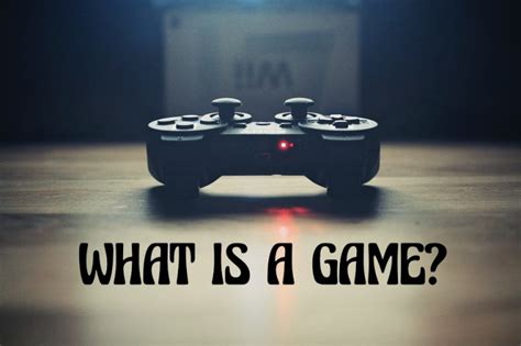 What is a game made of: Definition of a game - Gamedevelopertips