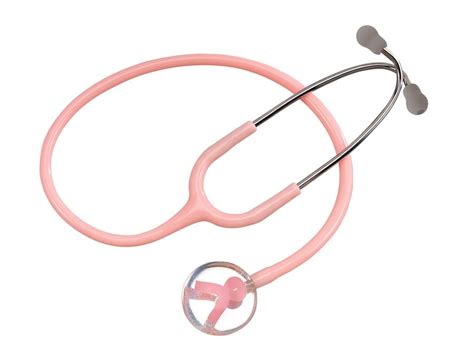 Ck Ac603r Pink Ribbon Single Head Stethoscope Supports Breast Cancer