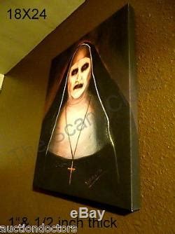 The Conjuring 2 Nun Painting